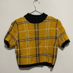 Cute Yellow Knit Set